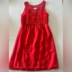 Red Sleeveless Max Studio Dress